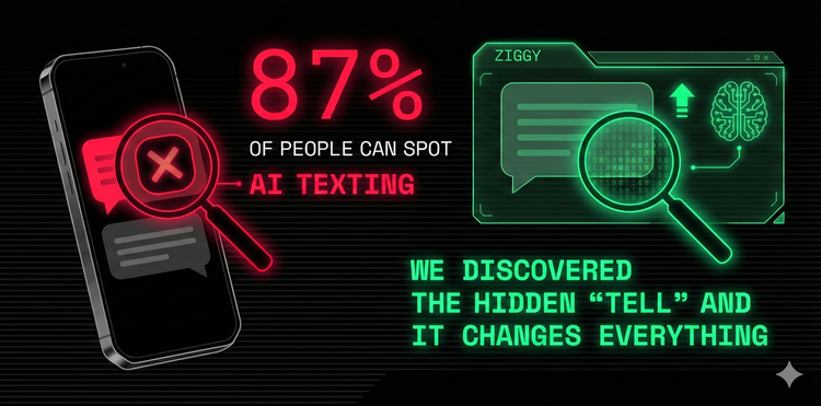 87% of People Can Spot AI Texting in 2 Messages. We Discovered the Hidden "Tell" and It Changes Everything