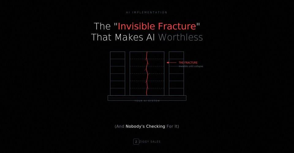 The "Invisible Fracture" That Makes AI Worthless (And Nobody's Checking For It)